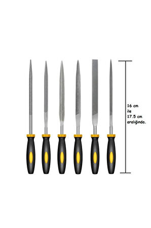 6 Parça Mini Eğe Ahşap Oyma Şekil Verme Ege Set