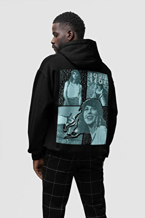 1989 Taylor's Version Yazılı Unisex Oversize Şarkıcı Taylor Swift Hoodie