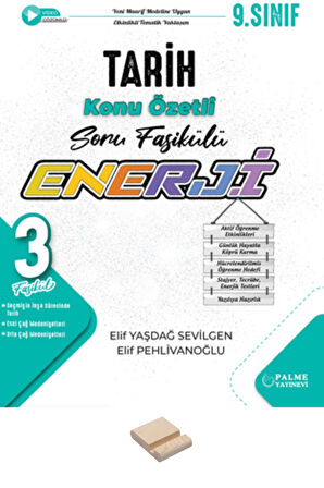 9. Sınıf Enerji Tarih Konu Özetli Soru Fasikülleri