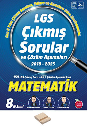LGS 8. Sınıf Çıkmış Sorular Matematik + Telefon Standı