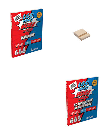 LGS 8. Sınıf Muba Kafası Matematik ve İnkılap Soru Bankası + Telefon Standı