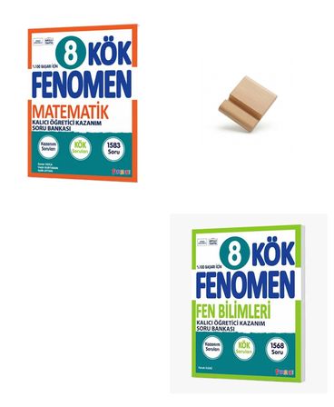Fenomen LGS 2027 Matematik ve Fen Bilimleri Kök Soru Bankası + Telefon Standı