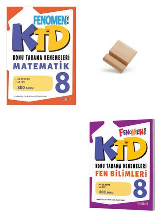 Fenomen LGS 2027 Matematik ve Fen Bilimleri Konu Tarama Denemeleri + Telefon Standı
