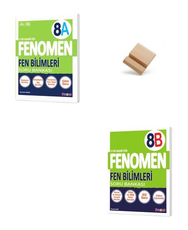 Fenomen LGS 2027 A ve B Fen Bilimleri Soru Bankası + Telefon Standı
