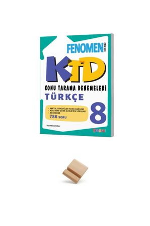 Fenomen LGS 8. Sınıf 2027 Türkçe Konu Tarama Denemeleri + Telefon Standı 