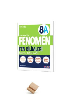 Fenomen LGS 8. Sınıf 2027 A Serisi Fen Bilimleri Soru Bankası + Telefon Standı 