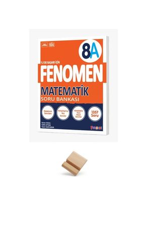 Fenomen LGS 8. Sınıf 2027 A Serisi Matematik Soru Bankası + Telefon Standı 