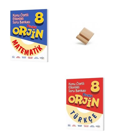 Orjin LGS 2027 Matematik ve Türkçe Konu Özetli Soru Bankası + Telefon Standı