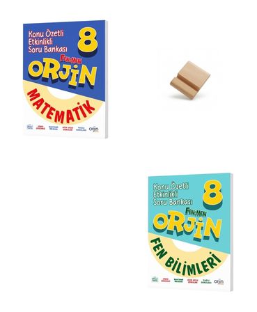 Orjin LGS 2027 Matematik ve Fen Bilimleri Konu Özetli Soru Bankası + Telefon Standı