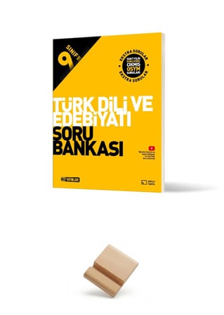 Hız 9. Sınıf Maarif Türk Dili Edebiyatı Soru Bankası ve Telefon Standı