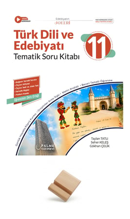 Palme 11. Sınıf Maarif Türk Dili Edebiyatı Tematik Soru Kitabı + Telefon Standı