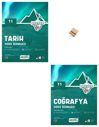 Okyanus 11. Sınıf Iceberg Tarih ve Coğrafya Soru Bankası + Telefon Standı