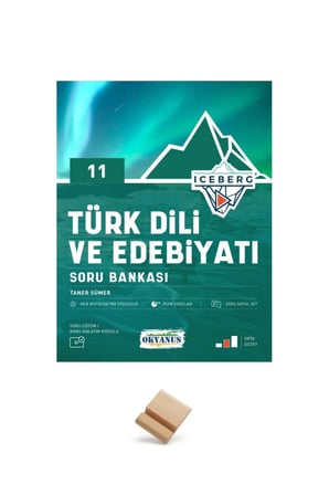 Okyanus 11. Sınıf Türk Dili ve Edebiyatı Iceberg Soru Bankası + Telefon Standı