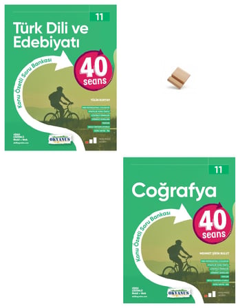 Okyanus 11. Sınıf 40 Seans Edebiyat ve Coğrafya + Telefon Standı