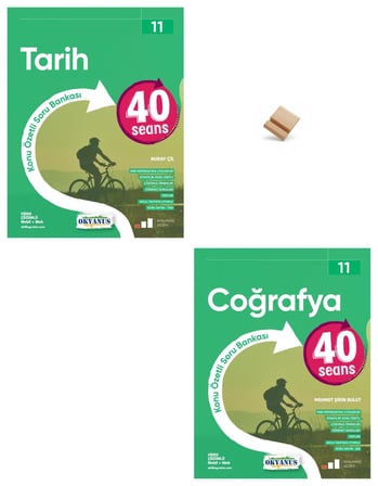 Okyanus 11. Sınıf 40 Seans Tarih ve Coğrafya + Telefon Standı