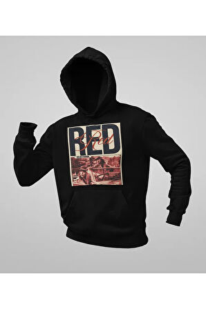 Unisex Taylor Swift Vintage Albüm Red Baskılı Oversize Hoodie