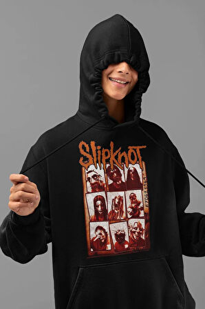 Slipknot Baskılı Unisex Oversize Müzik Grubu Hoodie