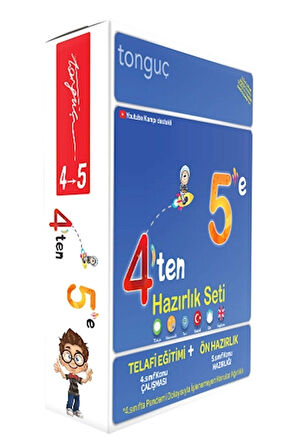 Tonguç Akademi 4 Ten 5 E Hazırlık Seti Tonguç Akademi