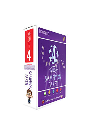Tonguç Akademi 4. Sınıf Şampiyon Paketi