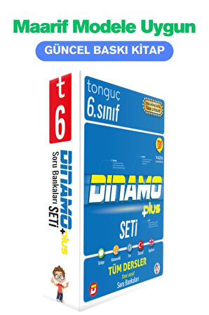 Tonguç 6. Sınıf Dinamo Tüm Dersler Soru Bankası Set