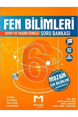 6.sınıf Mozaik S.b. Fen Bilimleri - 2021