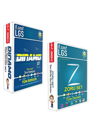 Tonguç 8.sınıf Tüm Dersler Dinamo Soru Bankası Zoru Seti 2023-2024