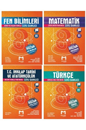 8.sınıf Tüm Dersler Soru Bankası