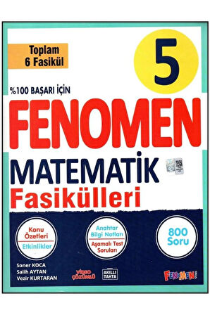 Fenomen 5. Sınıf Matematik Fasikülleri