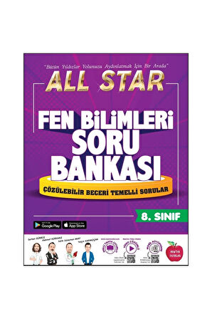 8. Sınıf All Star Fen Bilimleri Soru Bankası