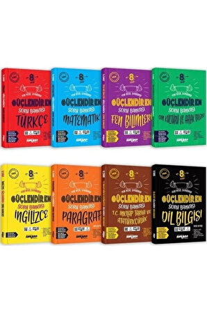 8.sınıf Güçlendiren Soru Bankası Seti 8 Kitap