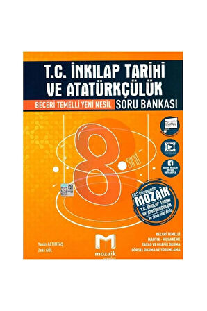 Mozaik 8.sınıf Inkılap Tarihi Soru Bankası 2021
