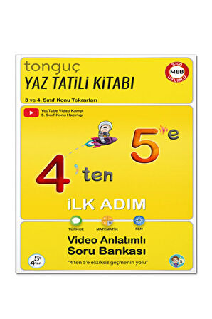 Tonguç 4’ten 5’e Hazırlık Kitabı