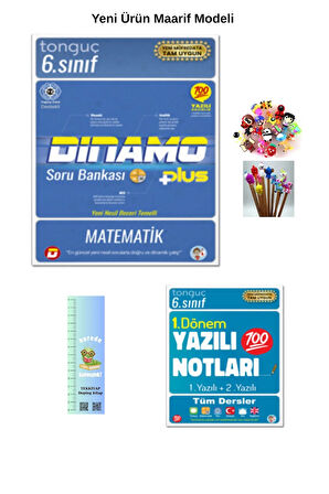 Tonguç 6. Sınıf Dinamo MATEMATİK-6. SINIF 1. DÖNEM YAZILI NOTLARI (TIRTIL A,+KALEM B.)YENİ 2026