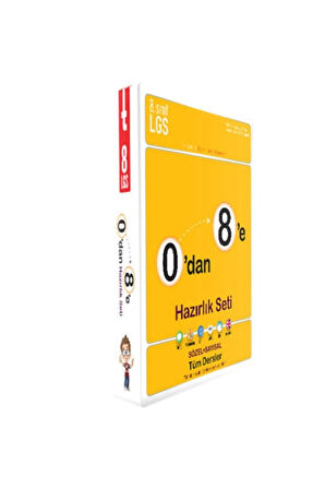 8.sınıf 0 Dan 8 Hazırlık Seti