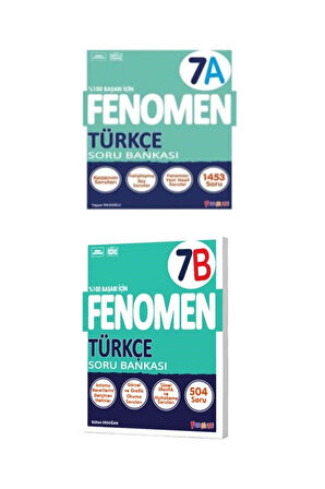 7 Fenomen Yayıncılık Türkçe A + B Soru Bankası