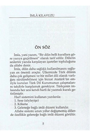 Yazım (İmla) Kılavuzu (TDK Uyumlu)