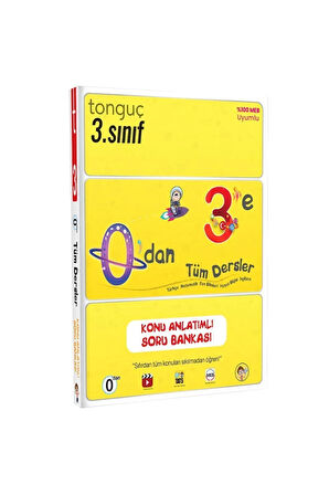 0'dan 3'e Tüm Dersler Konu Anlatımlı Soru Bankası
