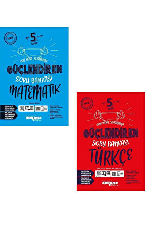 Ankara 5. Sınıf Matematik + Türkçe Güçlendiren Soru Seti 2 Kitap 2023