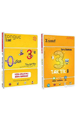 0'dan 3'e Tüm Dersler Konu Anlatımlı Ve 3.sınıf Tak-tik'li Soru Bankası