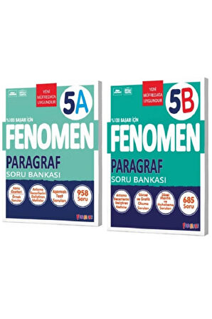 FENOMEN YAYINLARI 5. SINIF PARAGRAF SETİ
