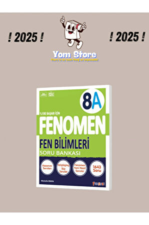 8. Sınıf Fen Bilimleri (A) Soru Bankası 2025