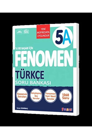 FENOMEN YAYINLARI 5 Türkçe A Soru Bankası