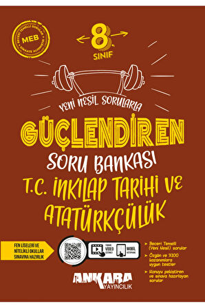 YENİ 8. Sınıf İnkılap Tarihi ve Atatürkçülük Güçlendiren Soru Bankası