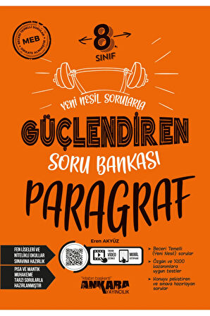 YENİ 8. Sınıf Paragraf Güçlendiren Soru Bankası