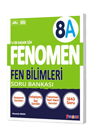 Fenomen Yayınları 8 Sınıf Fen Bilimleri A Soru Bankası LGS