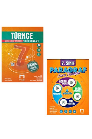 Mozaik 7. Sınıf Türkçe Paragraf Soru Bankası 2'li Set
