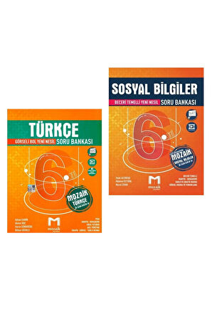 6. Sınıf Matematik Ve Türkçe Soru Bankası Seti 2 Kitap