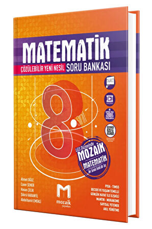2024 Baskı Mozaik LGS 8. Sınıf Matematik Soru Bankası