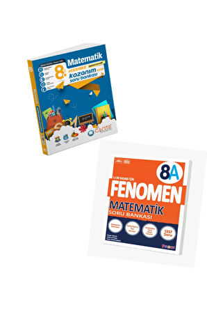 FENOMEN-ÇANTA YAYINLARI 8.SINIF Matematik Soru Bankası A