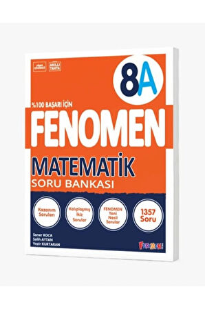 FENOMEN-ÇANTA YAYINLARI 8.SINIF Matematik Soru Bankası A-B
